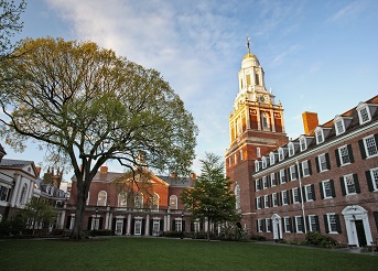 Pierson College courtyard.