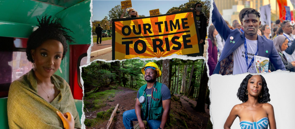 Collage of Black environmental leaders