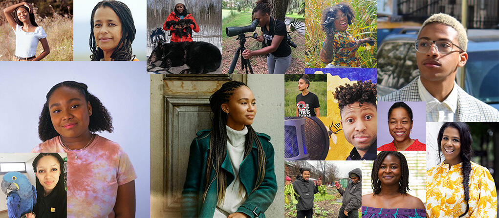 A collage of 15 Black environmental leaders