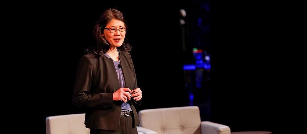 A photo of Yale professor Karen Seto, a world-renowned expert on urbanization
