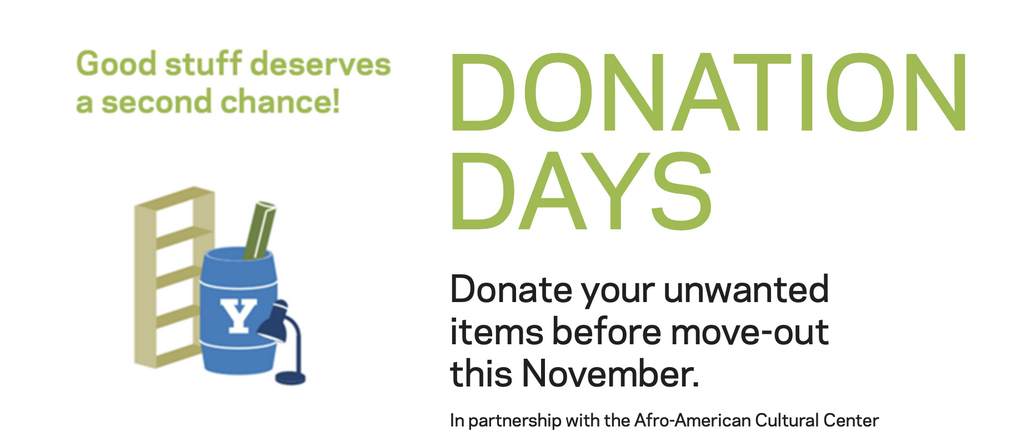 donation days, good stuff deserves a second chance