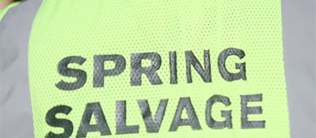 Spring Salvage worker vest