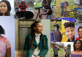 A collage of 15 Black environmental leaders