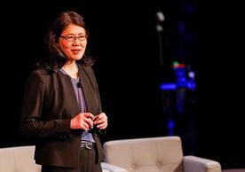 A photo of Yale professor Karen Seto, a world-renowned expert on urbanization