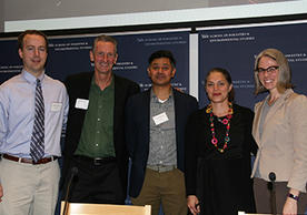 Keynote speaker, moderator, and speakers from panel “Actionable Science: Green Infrastructure Performance.”