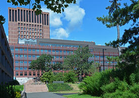 The new Yale Science Building (YSB) on Science Hill.